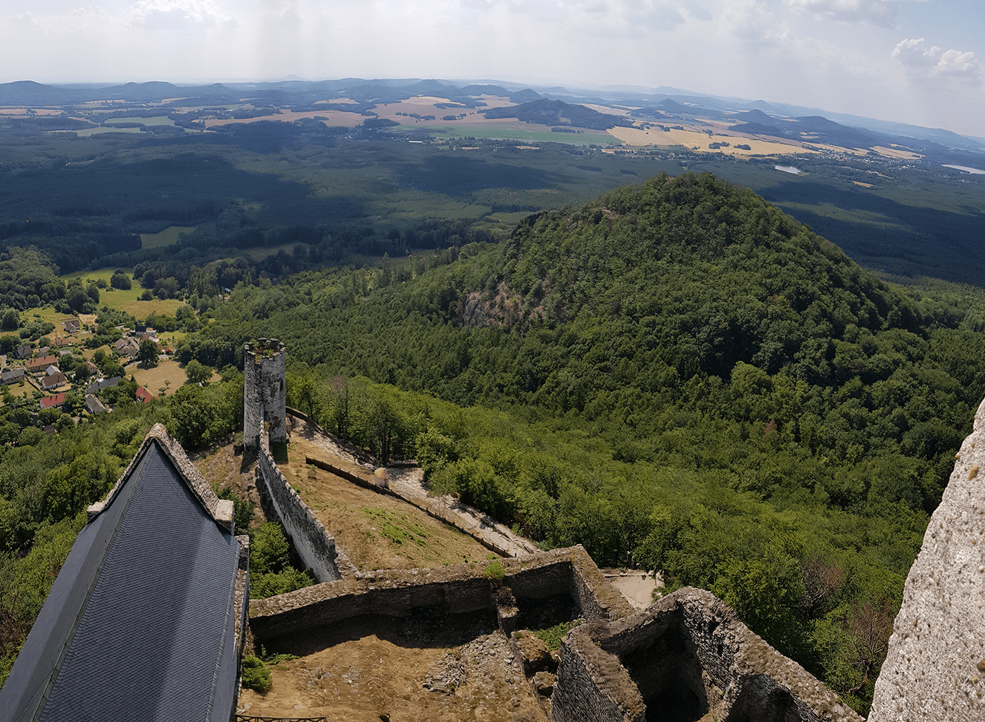 Hrad Bezděz, výhled
